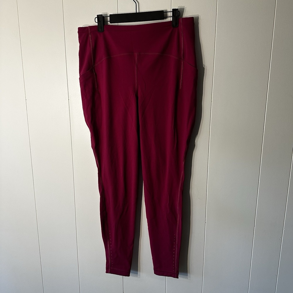 Lululemon Swift Speed High-Rise Tight Leggings Magenta Purple Hot Pink Size 12